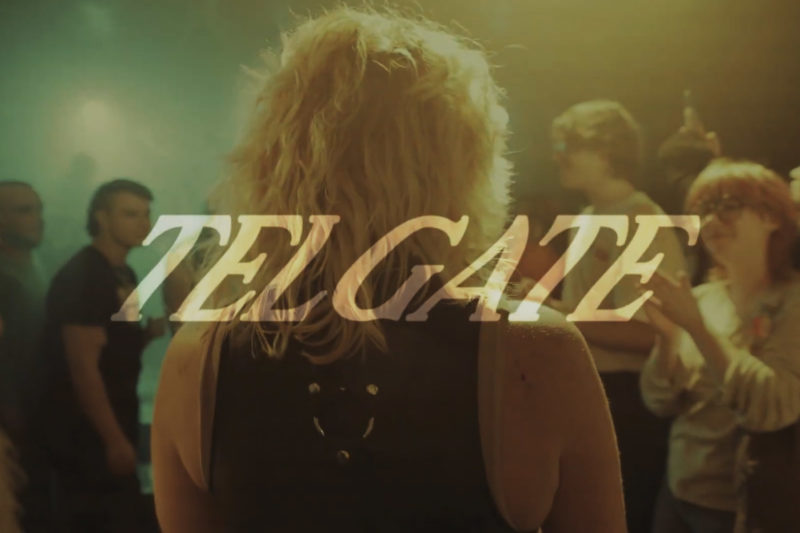 Live performance of Telgate's 'Pizza Monk', filmed in Cardiff's Clwb Ifor Bach music venue.