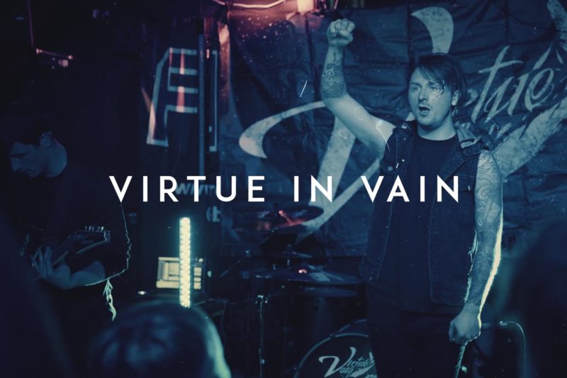 Live performance of Virtue In Vain's 'Preservation', filmed in Cardiff in 2023